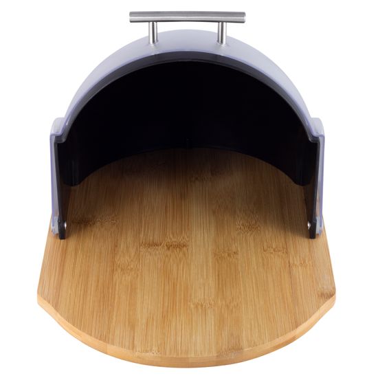 Хлебница Kamille KM-1100 бамбук, пластик 38х26,5х22 см.