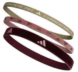 Band Adidas Multiple Width Training 3PP - maroon/magic mauve/halo green/white