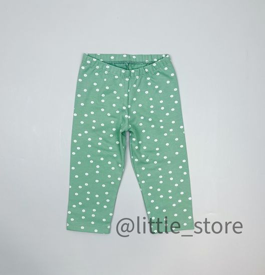 Бриджи "Бабочки в лесу" хлопковые, Пыльная мята