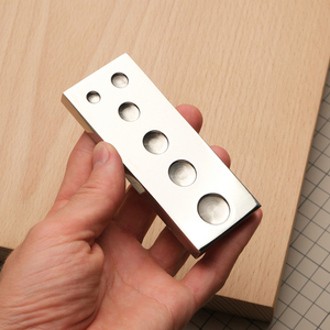 Плита для установки кнопок, люверсов, заклепок №2