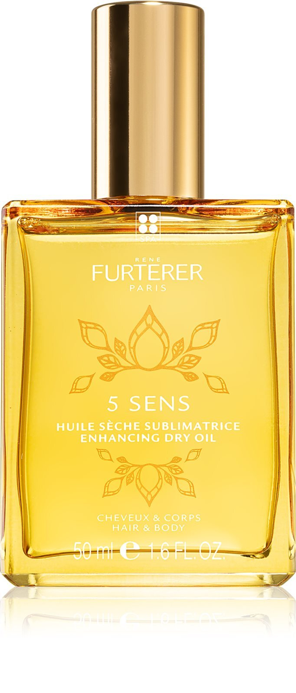 René Furterer 5 Sens - укрепляющее сухое масло для тела и волос /   50  ml  / GTIN 3282770106688