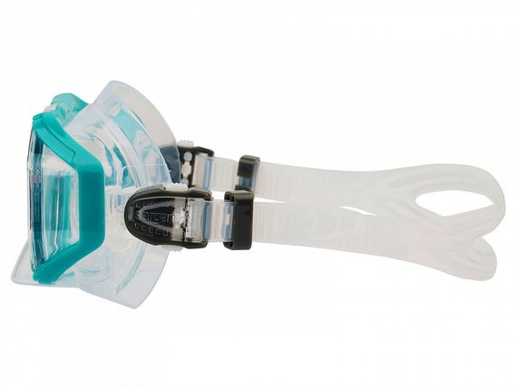 Маска детская Sargan Панорама прозрачный/бирюзовый