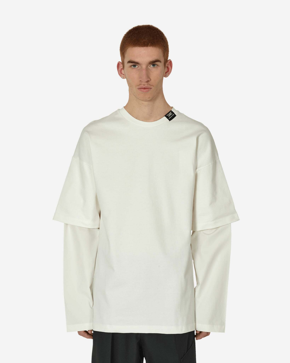 OAMC Комбинированная Футболка Off White