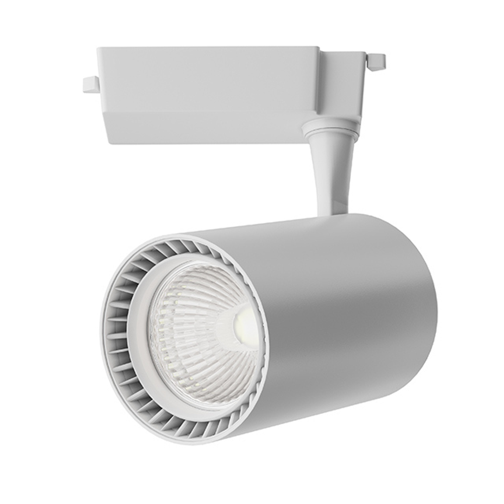 Трековый однофазный светодиодный светильник Maytoni Unity Vuoro TR003-1-26W4K-W-W