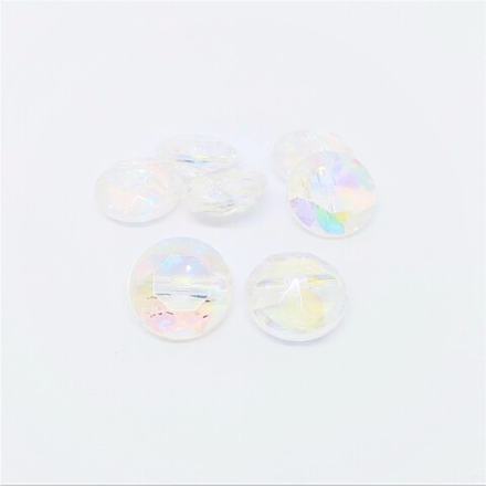 Пуговицы №1004, 21мм, цв.радужный (TT 3124)