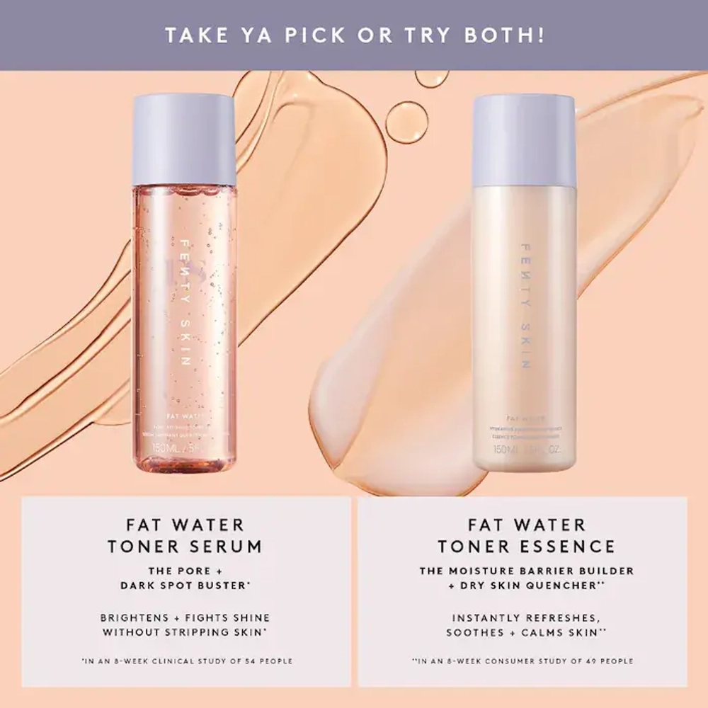 Fenty Skin Fat Water Hydrating Milky Toner Essence with Hyaluronic Acid + Tamarind