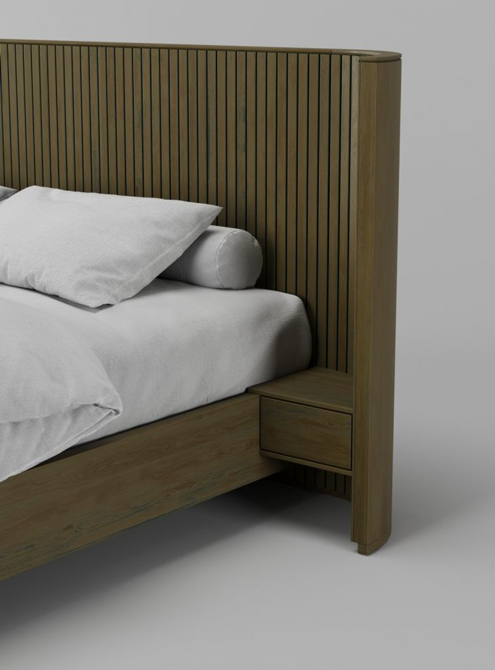 ECLIPSE Кровать (160) H910 c ящиками ЭК 202