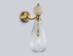 Ambrella Настенный светильник с травертином Ceramo Modern LH53288