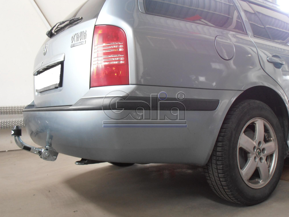 Оцинкованный фаркоп на Skoda Octavia I седан/универсал 1998-2004, Octavia Tour 2004-2010 (без электрики), Galia S085C