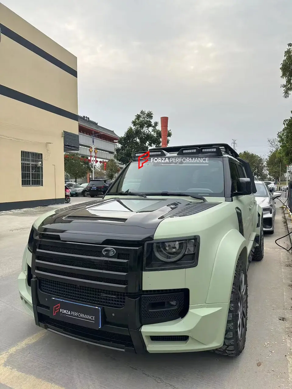 Широкий обвес для LAND ROVER DEFENDER 2020+ Лэнд Ровер Дефендер