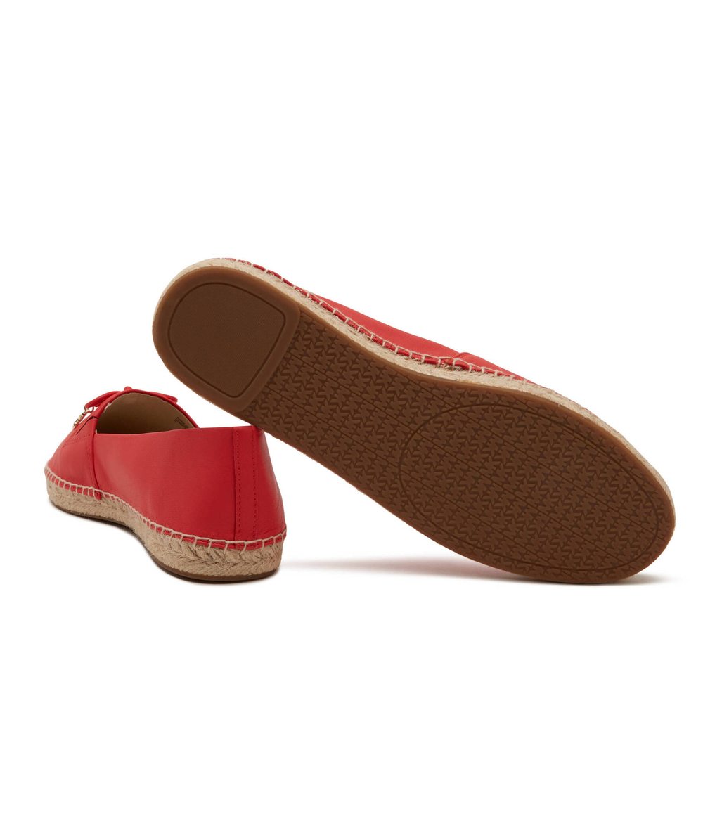 Кожаные эспадрильи. Michael Kors - коралловый(40R4NRFP1L)