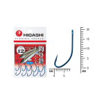 Крючок одинарный HIGASHI Akitakitsune ringed #2 Blue