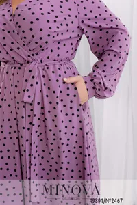 Платье 2467-фиолетовый Minova