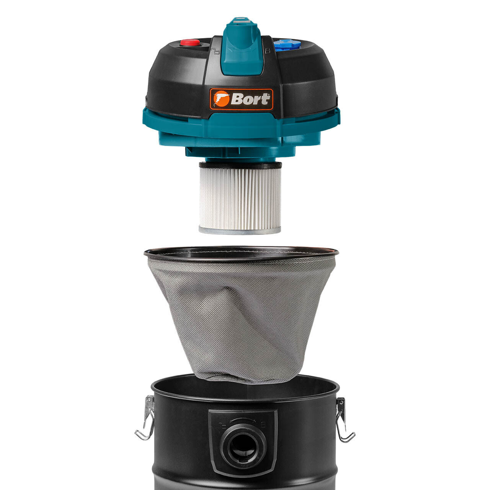 Пылесос для сухой и влажной уборки BORT BSS-1220 BLACK