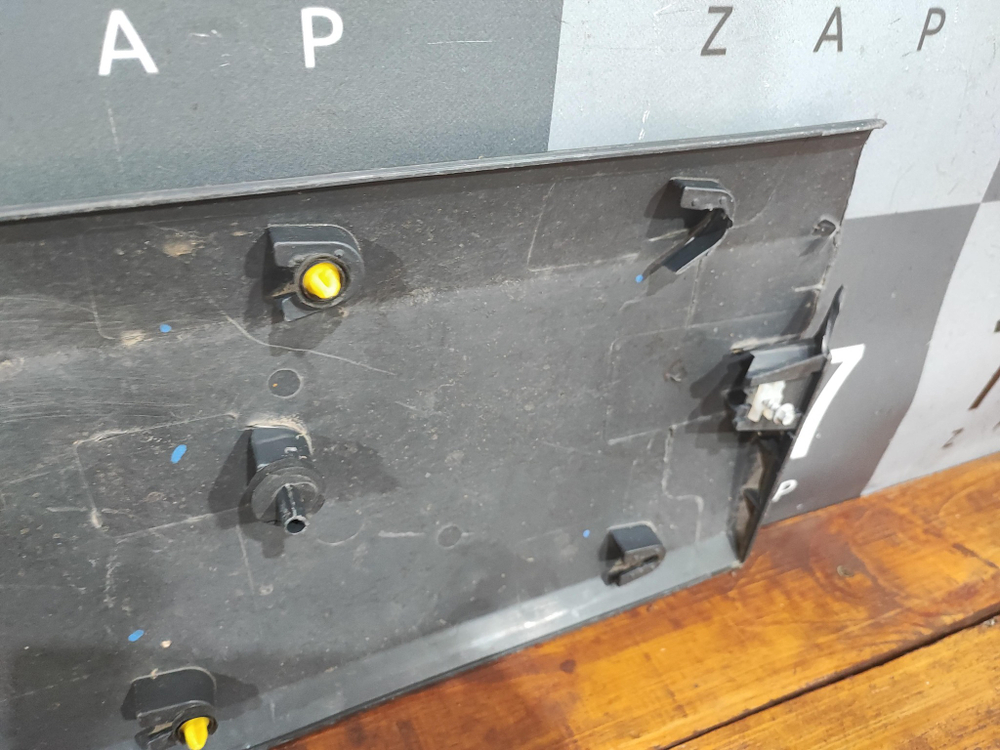 Накладка двери сдвижной правой Ford Transit 7 14-22 Б/У Оригинал BK31V254A16AGW