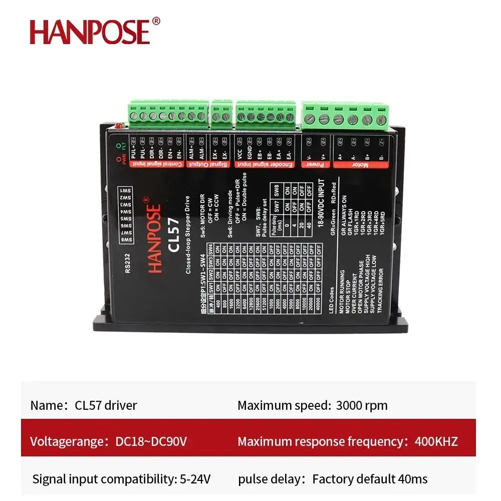 шаговый двигатель Nema 23 (57EH100A4001-CL57) 4.0A 330N.CM