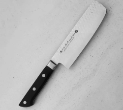 Satake - Нож Ноусю 16см Накири в деревянной коробке / артикул   807-920W  / GTIN 4956617807920