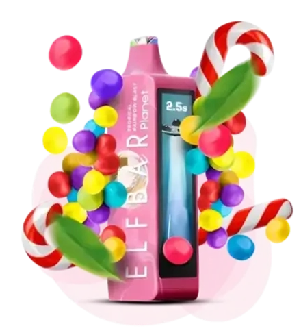 Elf Bar Planet 25000 - Tropical Rainbow Blast (5% nic)