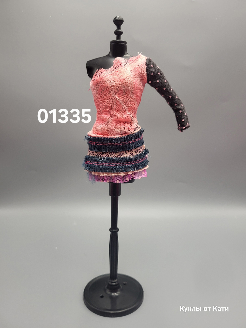 Одежда для куклы Барби винтаж платье 01335