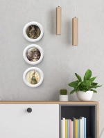 Картины на стену интерьерная на холсте 3 шт 17.5 см