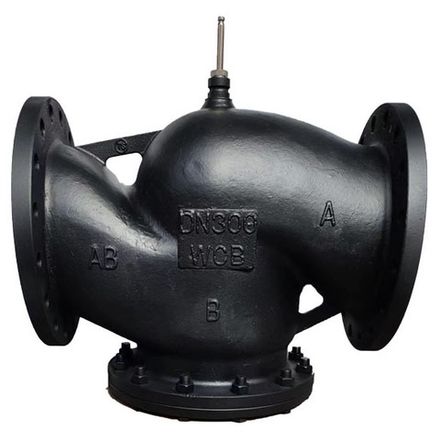 Клапаны регулирующие двухходовые DAV Control VFD 525 стальные фланцевые