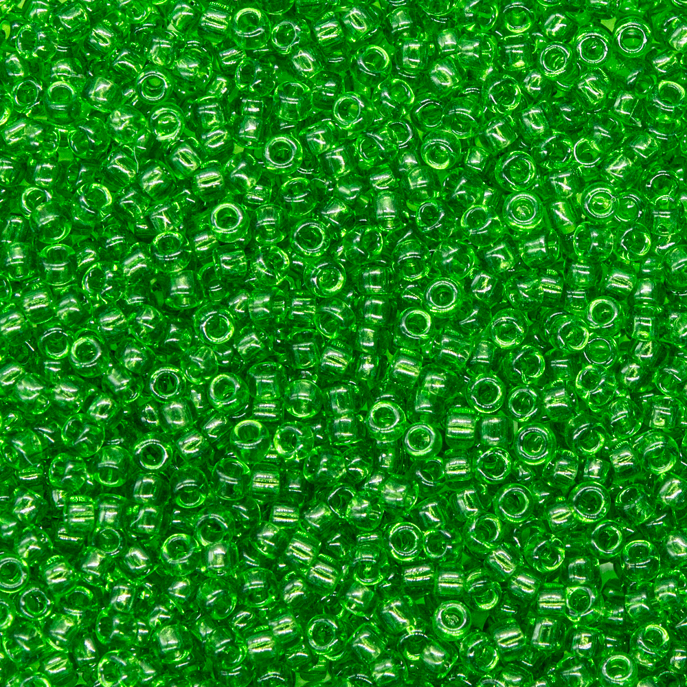 Японский бисер TOHO Round 15/0 (№7), прозрачный