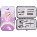 Набор для маникюра в футляре 6 предметов «СИЯЙ!»,11*6,5см