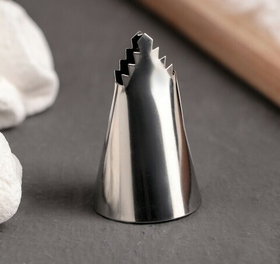 Насадка кондитерская лист резной