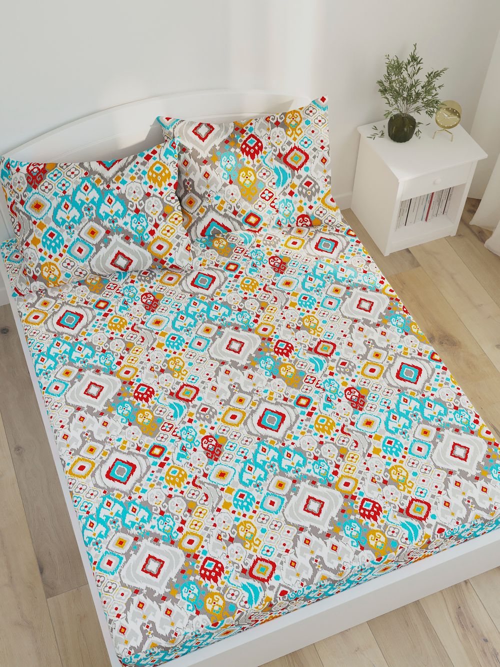 Простынь Сказка "Восточная фантазия" 150х215 см, перкаль