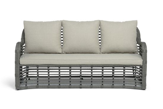 "Ницца" лаунж-зона из искусственного ротанга, цвет бронзовый