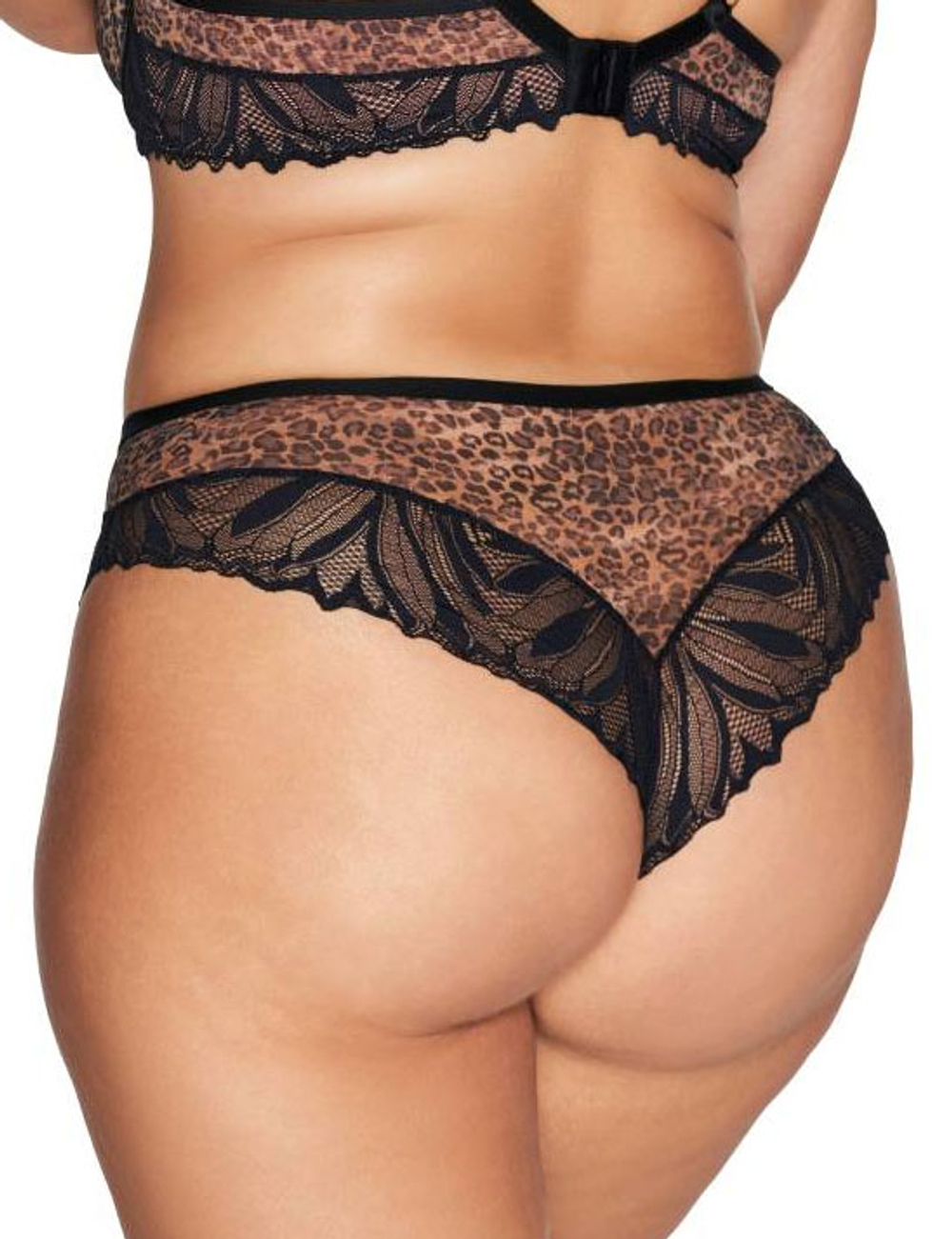 Трусы бразилиана Ava WILD 2132 brazilian Black Panther