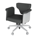 Кресло-трансформер FoxGear STUDIO Fabric, тёмно-серый (FG-STUDIO-F-DG)