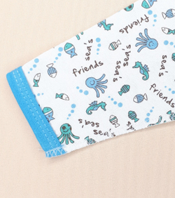 Комплект Морские друзья (голубой)