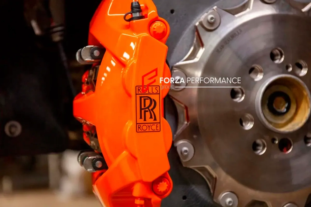 КАРБОН КЕРАМИЧЕСКАЯ УСИЛЕННАЯ ТОРМОЗНАЯ СИСТЕМА ДЛЯ ROLLS-ROYCE CULLINAN 2018-2024 Роллс Ройс