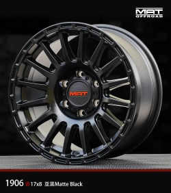 Диск колёсный литой MAT offroad 1906 R17 8,0 ЕТ15 Matte Black