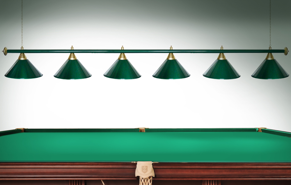Лампа STARTBILLIARDS 6 плафонов - металл