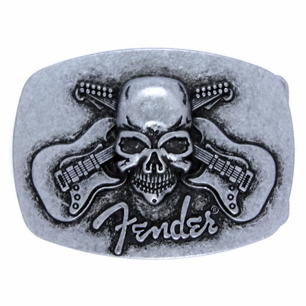 Пряжка Fender (череп)