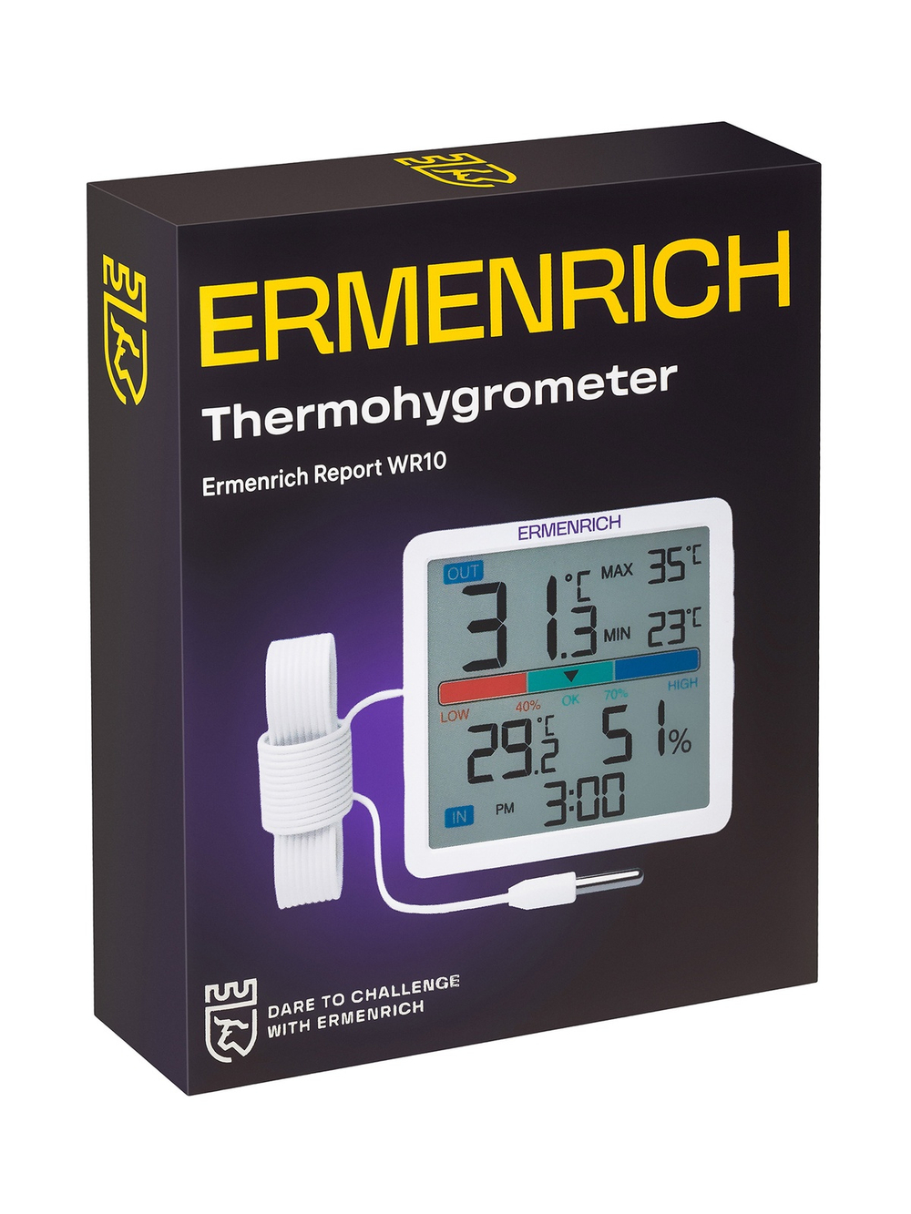 Термогигрометр Ermenrich Report WR10