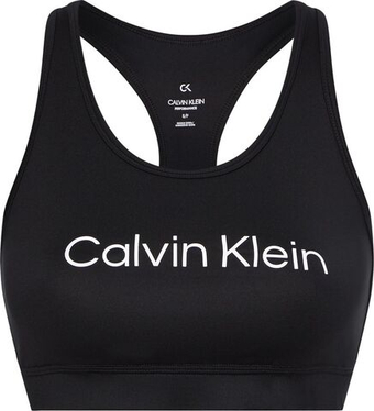 ТОП теннисный Calvin Klein Medium Support Sports Bra - черный