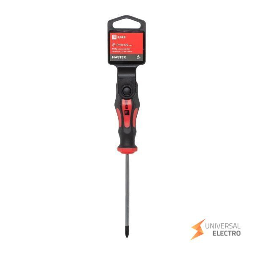 Отвертка Master PH1x100 мм EKF