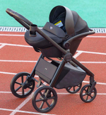 Коляска 3 в 1 Carrello Omega Plus CRL-6540 и автокресло Nova DK791 Grey Line Cosmo Black