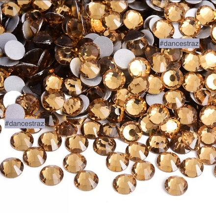 Стразы клеевые, Light Colorado Topaz, P18, SS16, 1440, (F2)