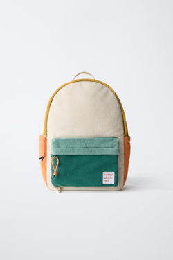 ZARA РЮКЗАК, ЦВЕТ ЛЬДА