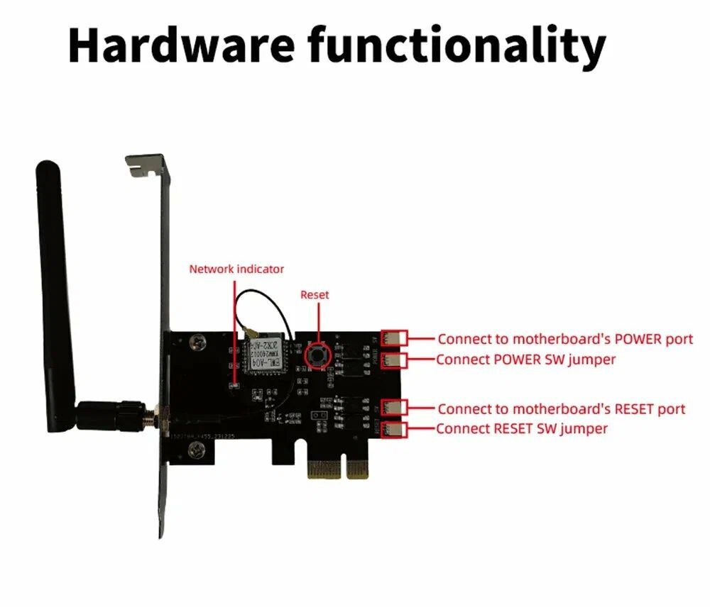 Модуль удаленного включения ПК PCI Express (eWelink)