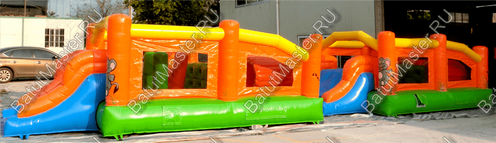 Надувной батут "Попрыгунчик" с принт-печатью