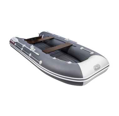 Лодка ПВХ Таймень LX 3600 НДНД Графит/светло-серый