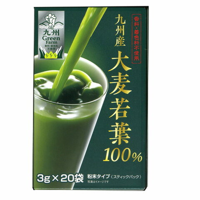 Аодзиру Green Farm из листьев молодого ячменя, порошок, 20x3 г