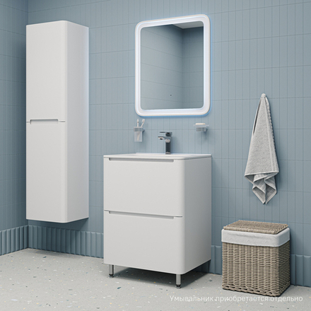 Тумба напольная IDDIS Edifice, белая, 60 см, EDI60WFi95