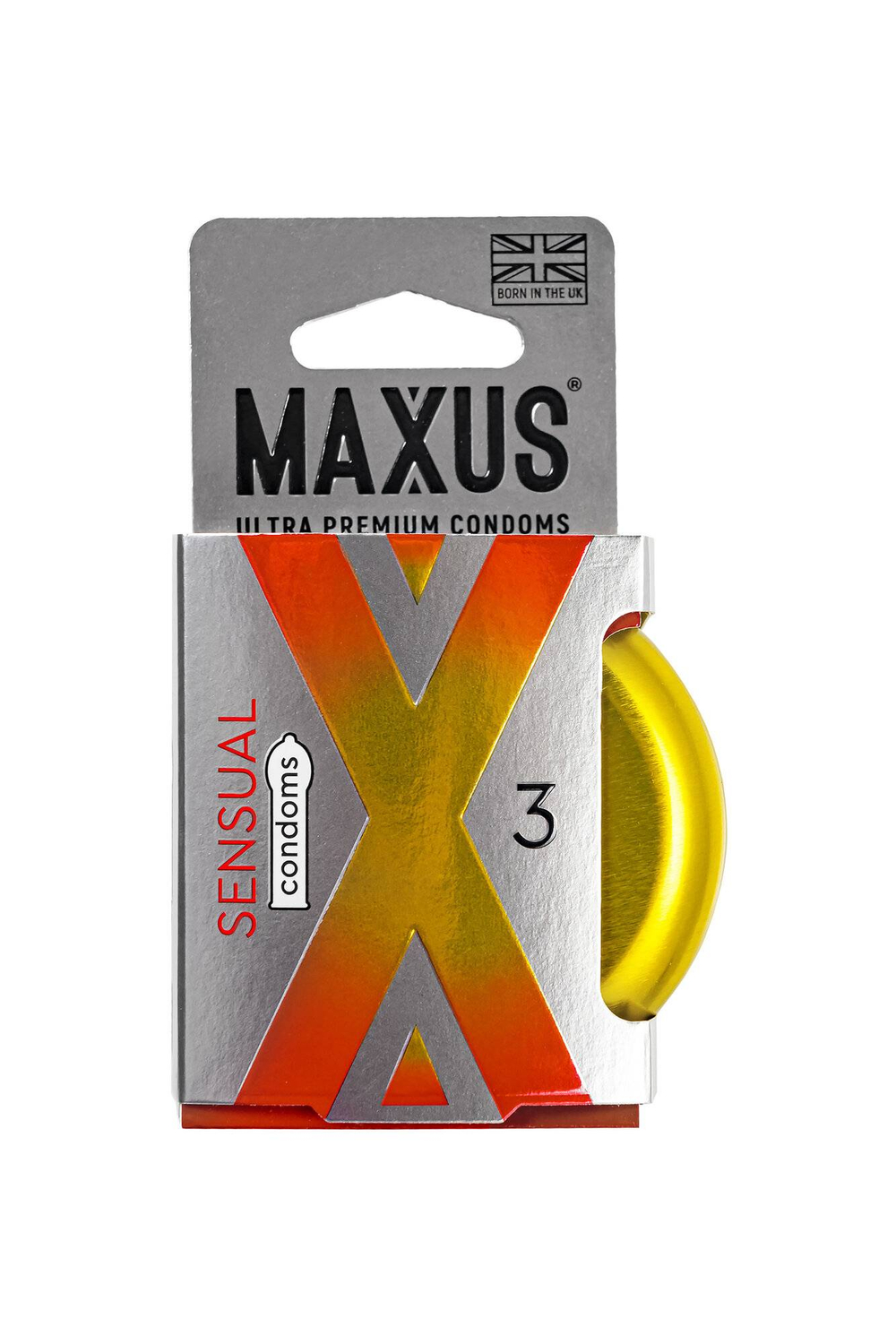 Презервативы Maxus Sensual, 3 шт.