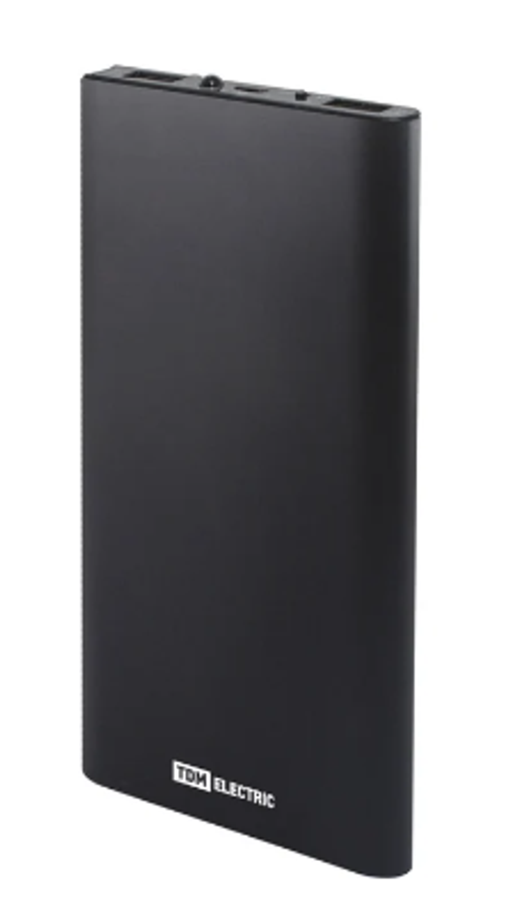 Внешний аккумулятор TDM "Юкон 3" 10000mAh 2хUSB/кабель USB-Micro + USB (черный)
